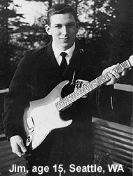 Jim valleys first guitar